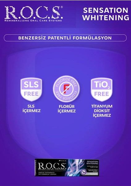 Sensation Whitening Beyazlatıcı Parlatıcı Diş Macunu 60 ml