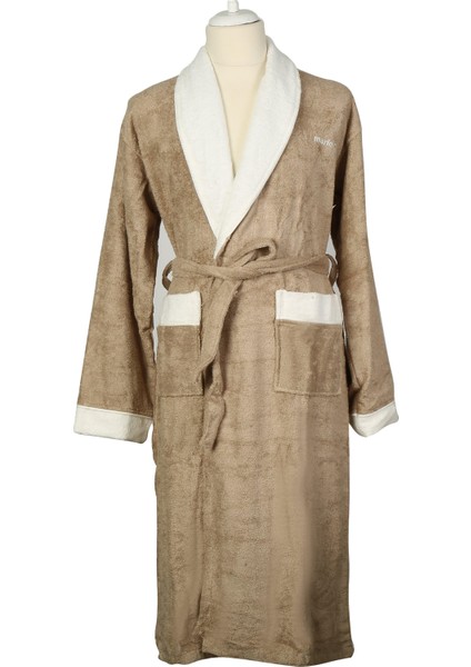 Luke Micro Erkek Bornoz (Xl-Xxl) MC063474 Bej