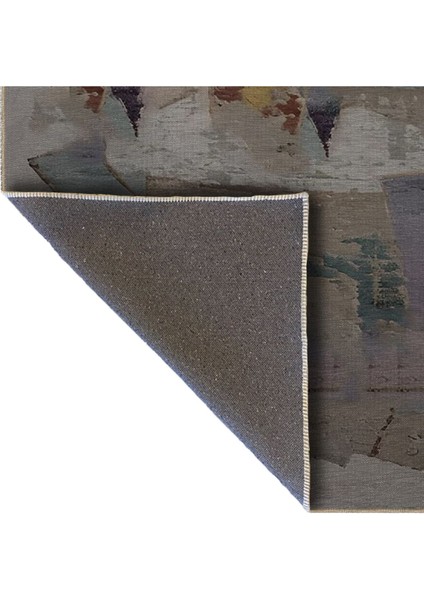 Shape Koleksiyonu Pastel Tonlar Soyut Şekiller Dokuma Taban Modern Dekoratif Halı 30 indirimleri