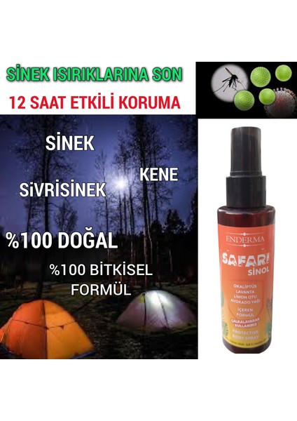 Safari Sinol Defense Sprey 110 ml 2 Ad.