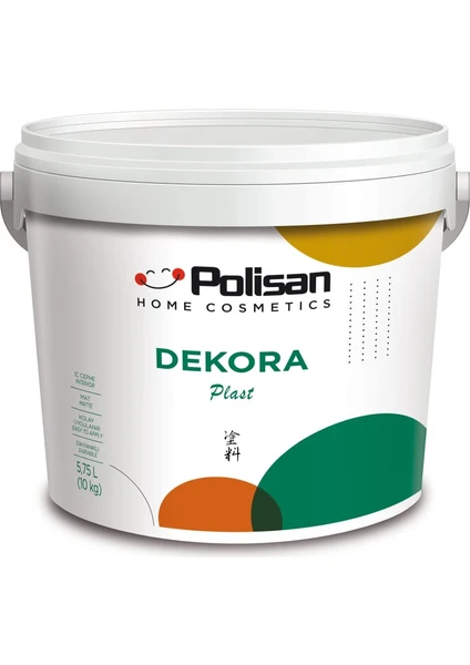 Dekora Plastik Mat Beyaz İç Cephe Boyası