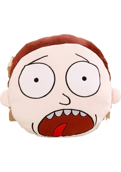 Çizgi Film Karakteri Rick ve Morty Yastık Bebek Peluş Oyuncak (Yurt Dışından)