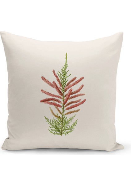 Botanik Serisi Çift Tarafı Dijital Baskılı Kırlent Kılıfı (Botanic Cushion Cover)