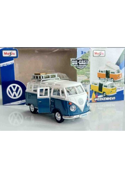 Van Samba 1:40 Volkswagen Minibüs Mavi