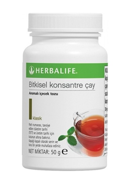 Bitkisel Konsantre Çaylar Klasik 50 G