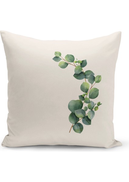 Flower Serisi Çift Tarafı Dijital Baskılı Kırlent Kılıfı (Cushion Cover)
