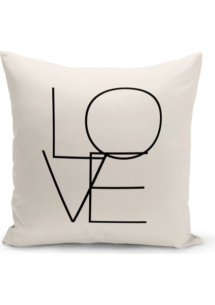 Vintage Serisi Çift Tarafı Dijital Baskılı Kırlent Kılıfı (Vintage Cushion Cover)