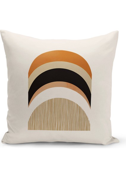 Minimalist Serisi Çift Tarafı Dijital Baskılı Kırlent Kılıfı (Minimalist Cushion Cover)