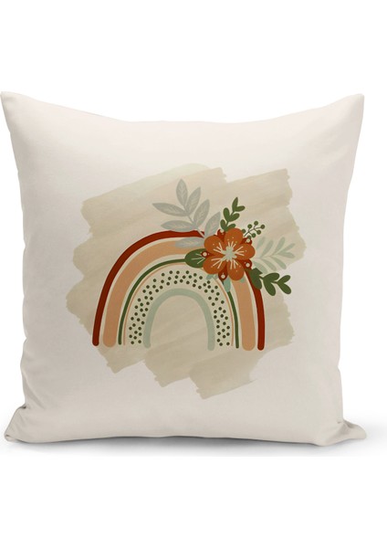 Bohem Serisi Çift Tarafı Dijital Baskılı Kırlent Kılıfı (Bohem Cushion Cover)