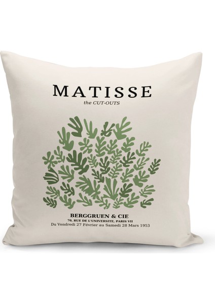 Sanat Serisi Çift Tarafı Dijital Baskılı Kırlent Kılıfı (Art Cushion Cover)