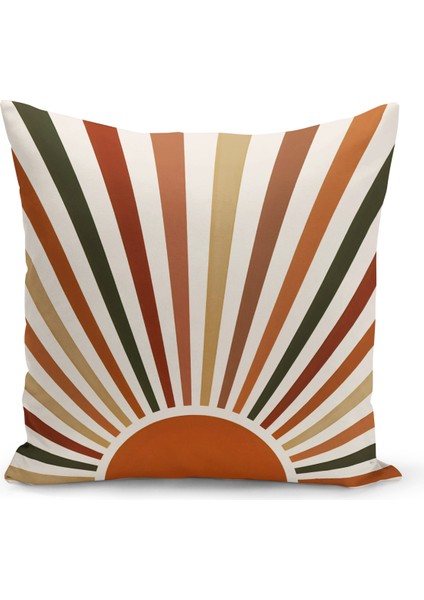 Minimalist Serisi Çift Tarafı Dijital Baskılı Kırlent Kılıfı (Minimalist Cushion Cover)