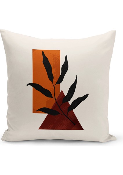 Minimalist Serisi Çift Tarafı Dijital Baskılı Kırlent Kılıfı (Minimalist Cushion Cover)