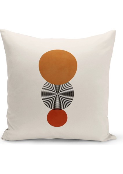 Minimalist Serisi Çift Tarafı Dijital Baskılı Kırlent Kılıfı (Minimalist Cushion Cover)
