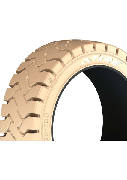 21X7-15 Runner Band Çemberli Dişli Iz Bırakmayan Dolgu Forklift Lastiği