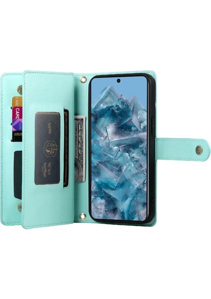 Google Piksel 8 Pro Iş Cüzdan Çok Fonksiyonlu Kayış Için Flip Case (Yurt Dışından) fiyatları