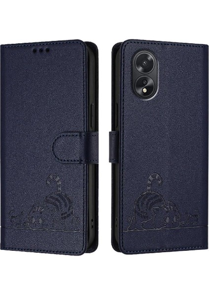 Oppo Için Kılıf A38 4G/A18 4g Kart Yuvası Tutucu Kickstand Cüzdan Kapak Çevirin (Yurt Dışından) indirimleri