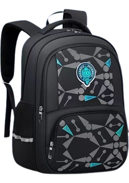 Öğrenciler Için Büyük Kapasiteli ve Hafif Çocuk Sırt Çantası, Basıncı Azaltan, Bel Koruyucu, Aşınmaya Dayanıklı ve Su Geçirmez Okul Çantası (Yurt Dışından)