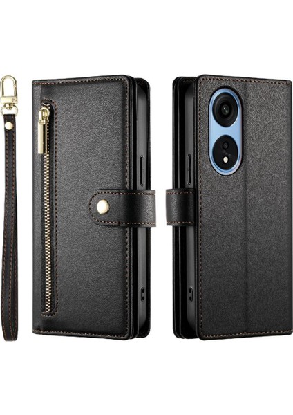 Oppo Oppo 8t 5g Için Flip Case Crossbody Kayış Cüzdan Iş Standı (Yurt Dışından) fiyatları