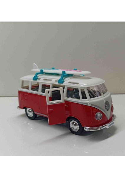 1:40 Maisto Volkswagen Van Samba Minibüs Kırmızı fiyatları