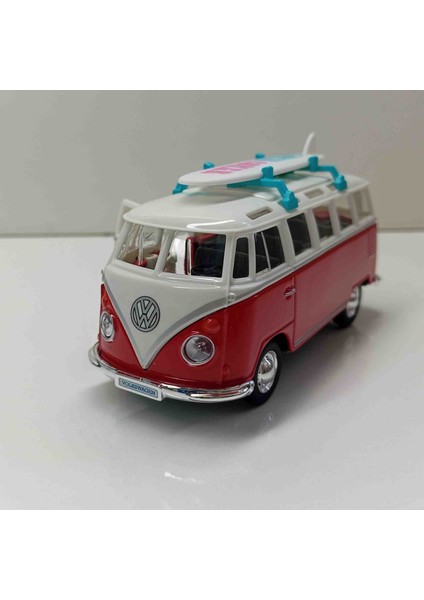 1:40 Maisto Volkswagen Van Samba Minibüs Kırmızı fırsatları