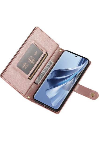 Oppo Oppo 10 5g Için Flip Case Crossbody Kayış Standı Çok Fonksiyonlu (Yurt Dışından) indirimleri
