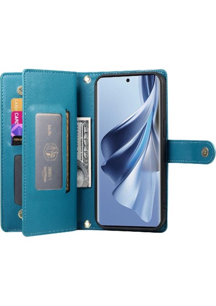 Oppo Oppo 10 5g Için Flip Case Crossbody Kayış Standı Çok Fonksiyonlu (Yurt Dışından) indirimleri