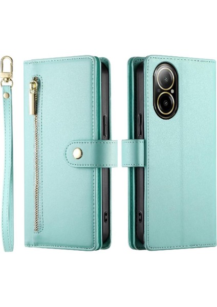 Realme C67 4g Iş Çok Fonksiyonlu Cüzdan Crossbody Için Flip Case (Yurt Dışından)