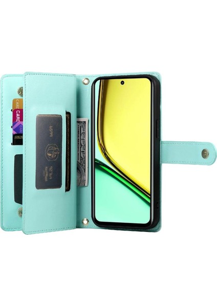 Realme C67 4g Iş Çok Fonksiyonlu Cüzdan Crossbody Için Flip Case (Yurt Dışından) indirimleri
