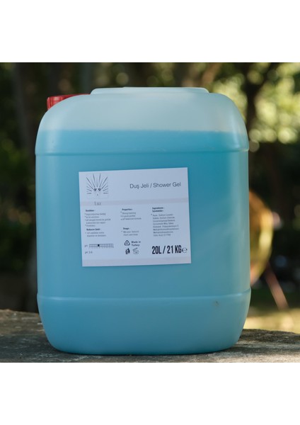 20 Litre Bidonla Litrelik Otel, Spa, Hamam ve Günlük Dökme Duş Jeli