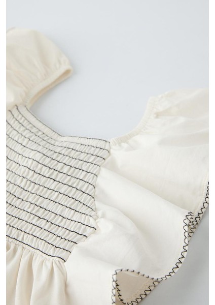 Kız Çocuk Fırfırlı Bluz ve Pantolonlu Takım fırsatları