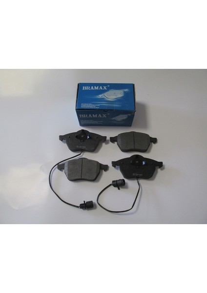 Audi A100 92/95 Ön Fren Balatası 2,0/2,4d/2,5tdı/2,6/2,8 (2KABLOLU)(DİSK)(156,4X73,8X19,5)(BRAMAX)