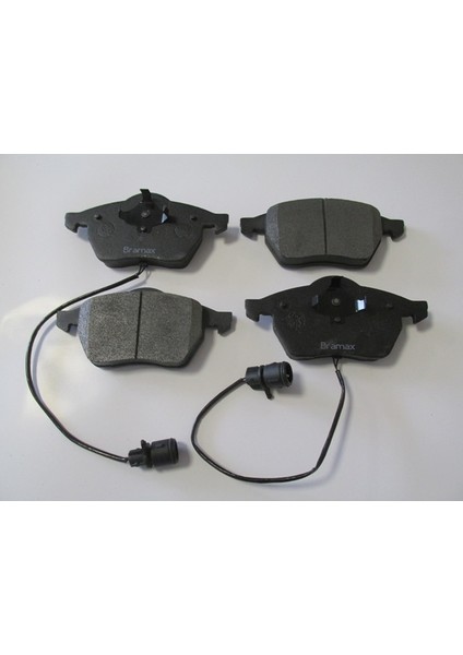 Audi A100 92/95 Ön Fren Balatası 2,0/2,4d/2,5tdı/2,6/2,8 (2KABLOLU)(DİSK)(156,4X73,8X19,5)(BRAMAX)