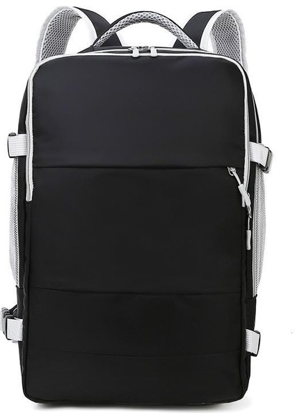 Kadınlar Içın Seyahat Sırt Çantası Su Itici Hırsızlığa Karşı Şık Bagaj Askısı USB Şarj Portu (Yurt Dışından)