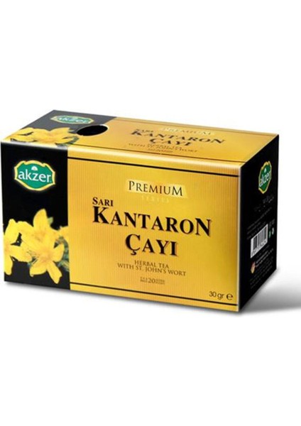 2'li Paket Sarı Kantaron Çayı (2x20 Süzen Poşet)