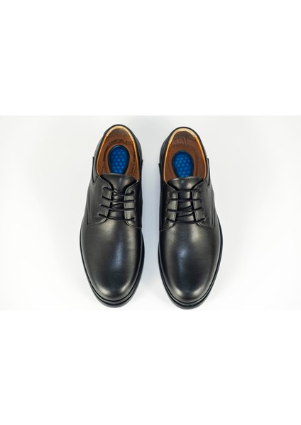 Tardelli 3733 Erkek Siyah Deri Yumuşak Ortopedik Taban Ayakkabı fiyatları