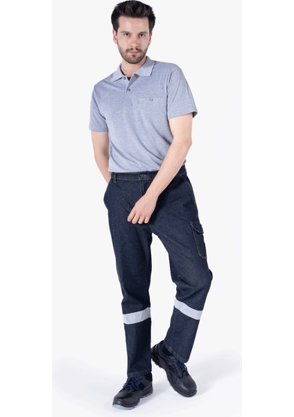 Yıldırımlar Reflektörlü Kot Pantolon