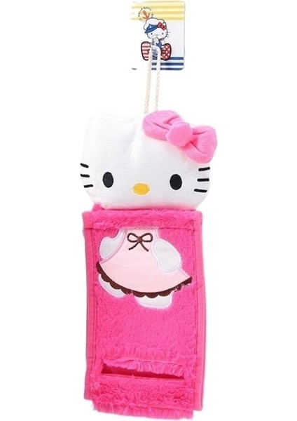 Peluş Kağıt Havlu Tutucu Anime Yaratıcı Kağıt Rulo Kutuları Deliksiz Duvar Asma Ev Banyo Rafı (Yurt Dışından)