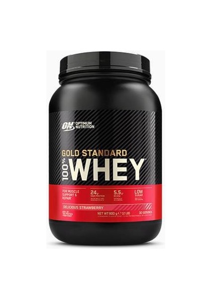 Nutrition Whey Gold Standart Strawberry 2 Lbs