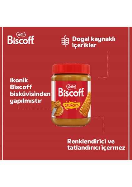 Biscoff Spread Crunchy 380 gr x 4