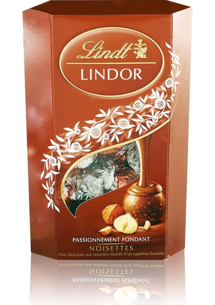 Lindor Cornet Hazalnut Chocolate 200 gr