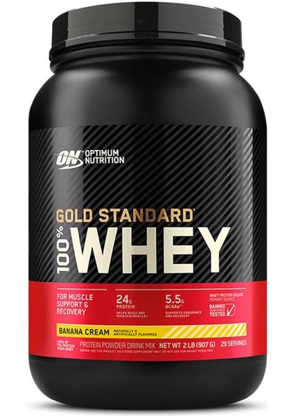 Optimum Nutrition Whey Gold Standart Banana 2 Lbs