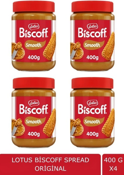 Biscoff Spread Original 400 gr x 4