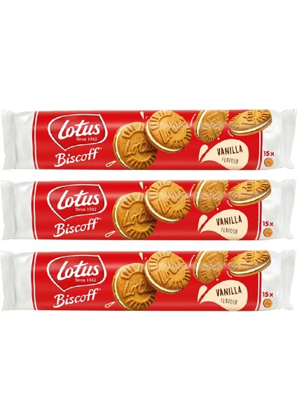 Bıscoff Sandwıch Bıscoff Vanilya Kremalı 150 gr x 3 Adet