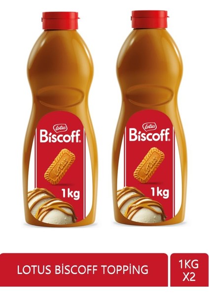 Biscoff Topping 1 kg x 2 Adet