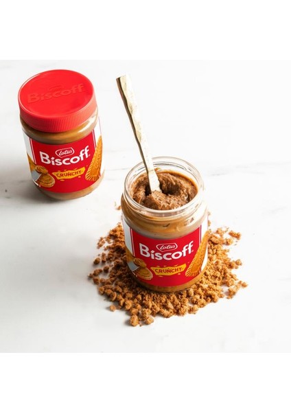 Lotus biscoff Spread Crunchy Sürülebilir Bisküvi Kreması Ezmesi 380 gr x 3 Adet