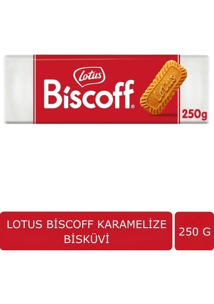 LOTUS KARAMELİZE BİSKÜVİ 250GR