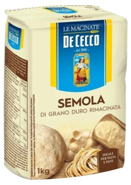 Dünyadan Hediyeler De Cecco Makarnalık İrmik 1000 gr Italya