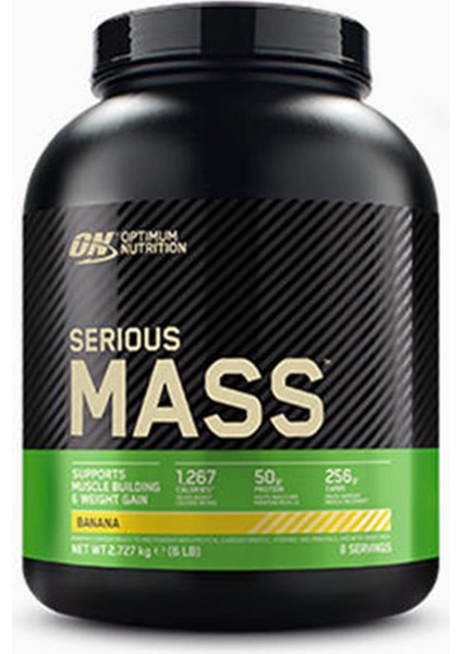 Serious Mass Banana 6 Lbs Protein Tozu OPT031