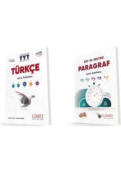TYT Türkçe - Paragraf Soru Bankası 2'li Set 2024