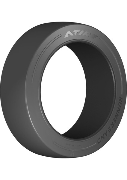 16X7-10.5 Runner Band Çemberli Düz Dolgu Forklift Lastiği